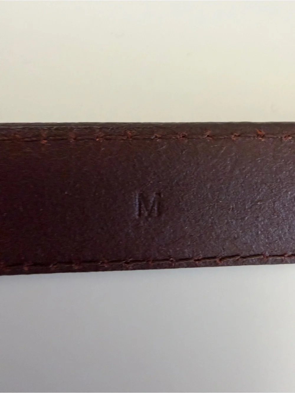 Madewell Brown Leather Belt